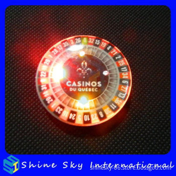 Customized New Arrival Flashing Blinking Pins